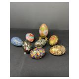 Symbols of Renewal: Handpainted Ukrainian Pysanky & Cloisonné Egg