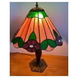 Arts and Crafts Stained Glass Table Lamp - $350-420