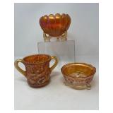 Marigold Carnival Glass Collection - Fenton, Imperial & Northwood