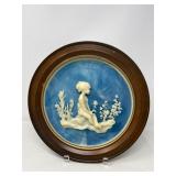 Avondale Cast Plate by Frances Taylor Williams – Girl with Rose