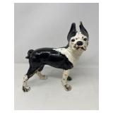 Hubley-Style Cast Iron Boston Terrier Doorstopper