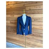 CHRISTIAN DIOR Navy Blue Jacket- Sz 6