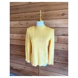 ST JOHN Yellow Sweater- Sz P