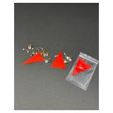 Pearls & Diamonds (Untested) Assorted Earrings & Loose Stone