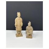 Antique Terracotta Chinese Warrior Figures