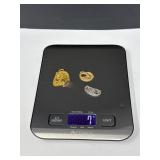 14k Peridot & Gold Necklaces- 7g