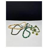 Stones Jade & Onyx Necklace Variety