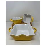 Cordon Bleu B&A San Francisco – Vintage Gold-Handled Ovenproof Ceramic