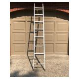 Adjustable Steel Ladder – 8ft to 14ft Extension, Heavy-Duty Build