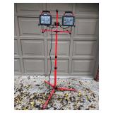 Craftsman Halogen Work Lights – Adjustable Twin-Head Utility Stand