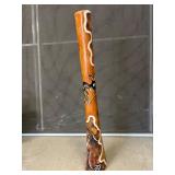 Signed Aboriginal Didgeridoo – Handcrafted Woodwind Instrument