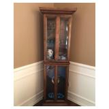 Flat-Back Glass Cabinet – Two-Panel Door, 6