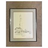 Sears, Roebuck & Co. Building – 1978 L.E. Etching by W. Dunkley