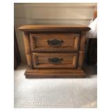 Plaza del Lago Nightstand – Cherry Finish, French-Inspired Design