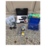 Soldering Kit, Screwdrivers & Laser Level – Compact Tool Assortment