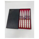 Vintage Set of Six Neiman Marcus Cutlery Utensils - Made in France