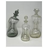 93 VintageHolmegaardKlukKlukDecantersDanishMCMGlassware