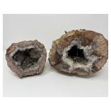 97 UniqueGeodePairwithIntriguingMetalSculpturesNatureMeetsArt