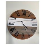 Farmhouse Spool Wall Clock