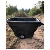 Large Rubbermaid Wheeled Tote – 71-Inch Utility Storage