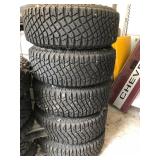 Set of Five Goodyear Territory MT Tires – 315/70R17