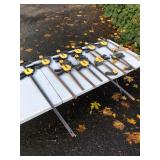 Set of 11 Clamps – DeWalt & Quick-Grip, Various Sizes