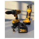 Pair of DeWalt Cordless Hand Tools – Drill & Driver