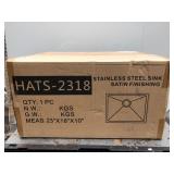 Haus 2318C-GD Undermount Stainless Steel Sink – New in Box