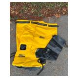 Yellow SealLine 115 and 55 Dry Bags and Baja 10 Bag