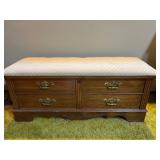 Upholstered & Padded Top Lane Cedar Chest