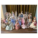 Porcelain Ladies of Lace & Victorian Grace