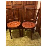 Pair of Antique Bentwood Café Chairs