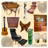 The Sequim Scandinavian Collection Teak, Art, Instruments and Vintage Design