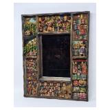 Peruvian Folk Art Mirror by Mabilon & Eleudora Jimenez