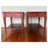 Gabel’s Custom Furniture Side Tables, Chicago Maker Label
