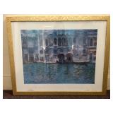 Framed Print – Claude Monet, Palazzo da Mula, Venice