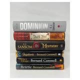 Bernard Cornwell & C.J. Sansom– Lot of First Edition Historical Novels