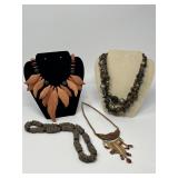 Tribal and Bohemian Handcrafted Necklace Collection	