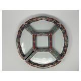 Japanese Ceramic Hors d’Oeuvre Serving Set on Rotating Base