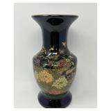 Japanese Black Porcelain Vase – Traditional Form
