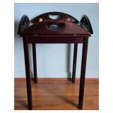 Mid‑20th Century Wooden Butler’s Tray Table