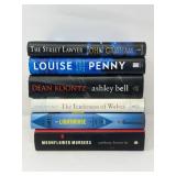 First Edition Lot of Six Modern Mystery & Thriller Novels