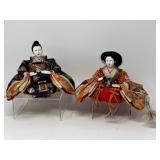 Traditional Japanese Hina Doll Couple – Emperor & Empress
