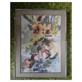 Val Persoon Original Watercolor Still Life, Signed 1983