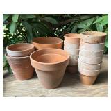 Assorted Italian Terracotta Garden Pots