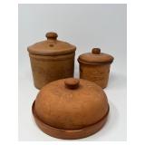 Benys‑On West Designs Terracotta Kitchen Storage Pots – Made in Italy