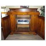 Vintage Console Cabinet