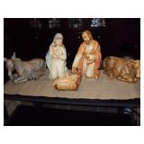 Very large nativity set