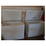 (2) Chest Freezers