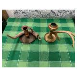 Horn candle holders